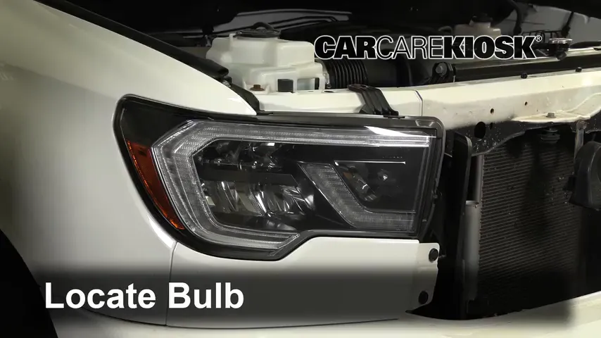 2020 Toyota Sequoia TRD Sport 5.7L V8 Lights Headlight (replace bulb)